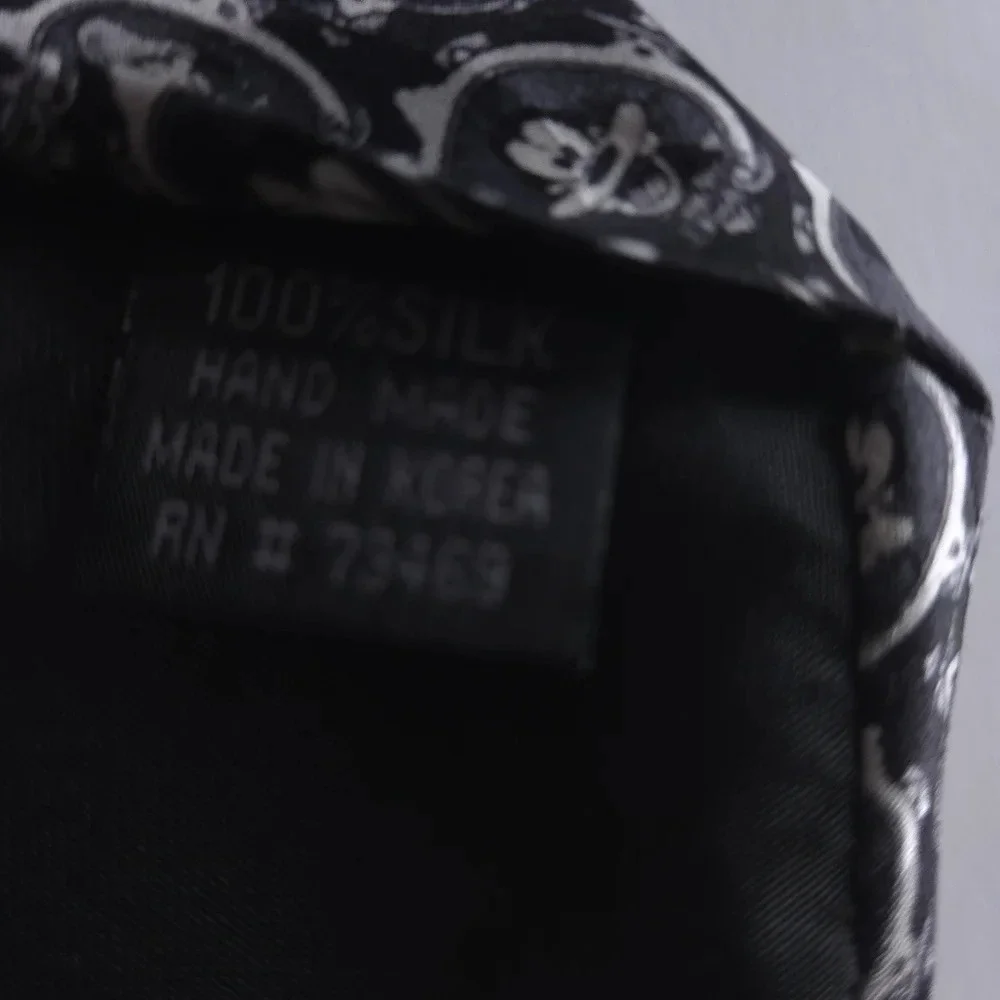 Disney Store Fab Four‎ Tonal Silk Tie